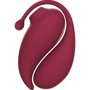 Adrien Lastic - Inspiration Succionador Clítoris + Huevo Vibrador Rojo - App Gratuita