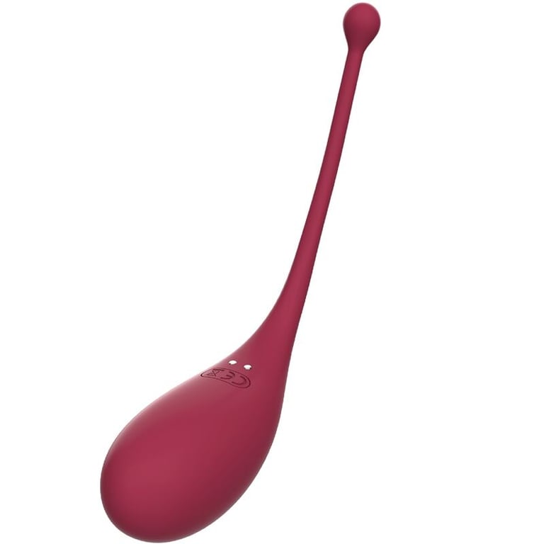 Adrien Lastic - Inspiration Succionador Clítoris + Huevo Vibrador Rojo - App Gratuita