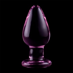 Modelo 3 Plug Cristal Rosa 11 CM -o- 5 CM