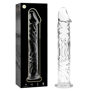 Modelo 12 Dildo Cristal Transparente 17 CM -o- 3.5 CM