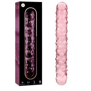 Modelo 15 Dildo Cristal Rosa 18.5 CM -o- 3 CM