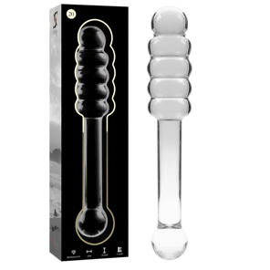 Modelo 20 Dildo Cristal Transparente 20.5 CM -o- 3 CM