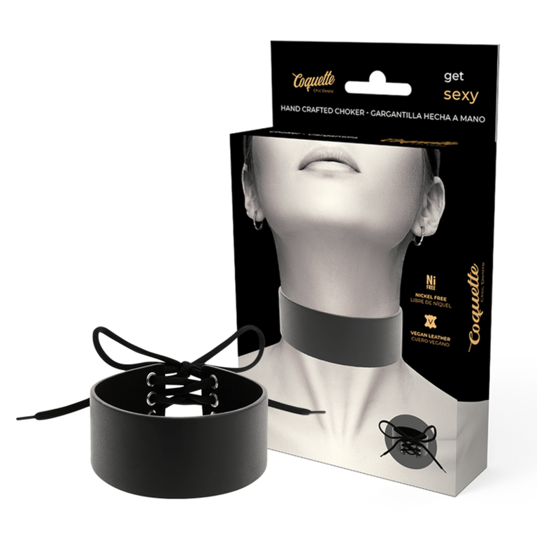Choker Cuero Vegano