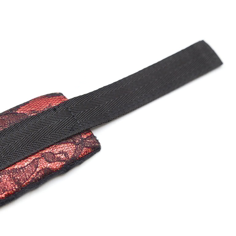 Fetish - Esposas Aterciopelada Con Cinta Nylon