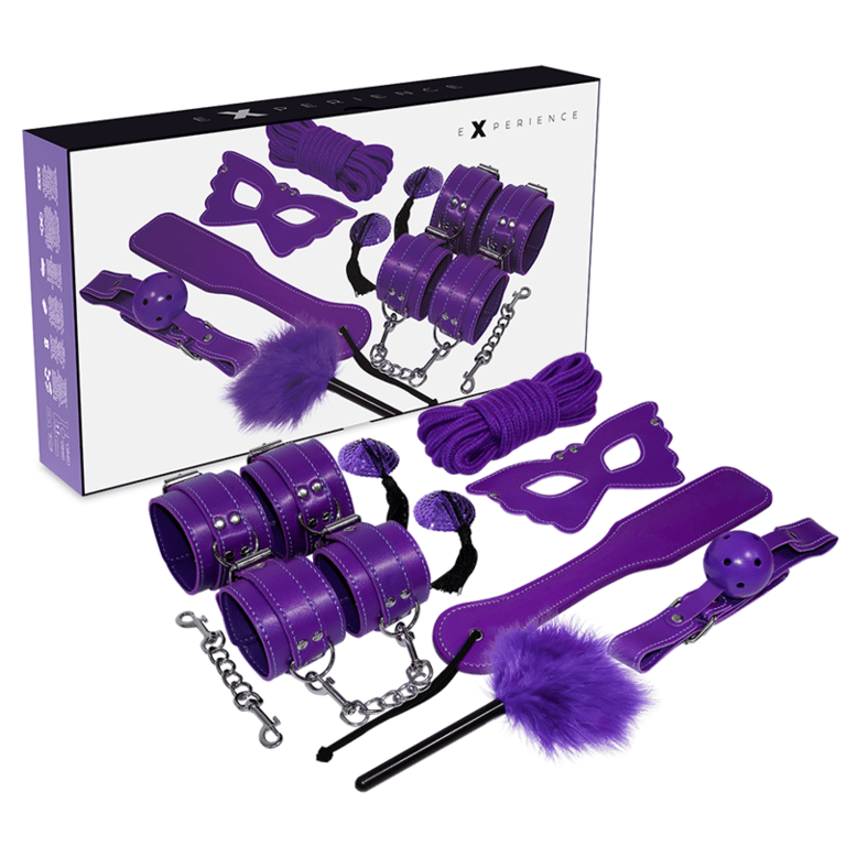 Bdsm Fetish Kit Serie Purple