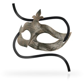 Masks Antifaz Flor De Lis Cobre