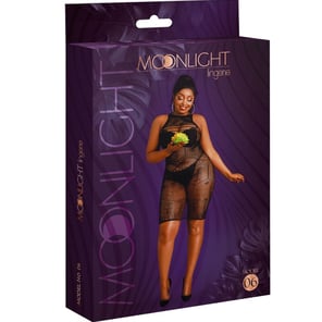 Vestido Negro Elegante Talla Única Plus Size para Mujer Moda Versátil y Confortable