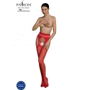 Eco Collection Bodystocking Eco S002 Rojo