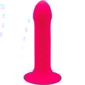 Dildo de Silicona Rosa Adrien Lastic Hitsens Vibe 2 Vibrador Realista Recargable para Placer Femenino