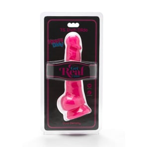 Happy Dicks 19 CM With Balls Pink