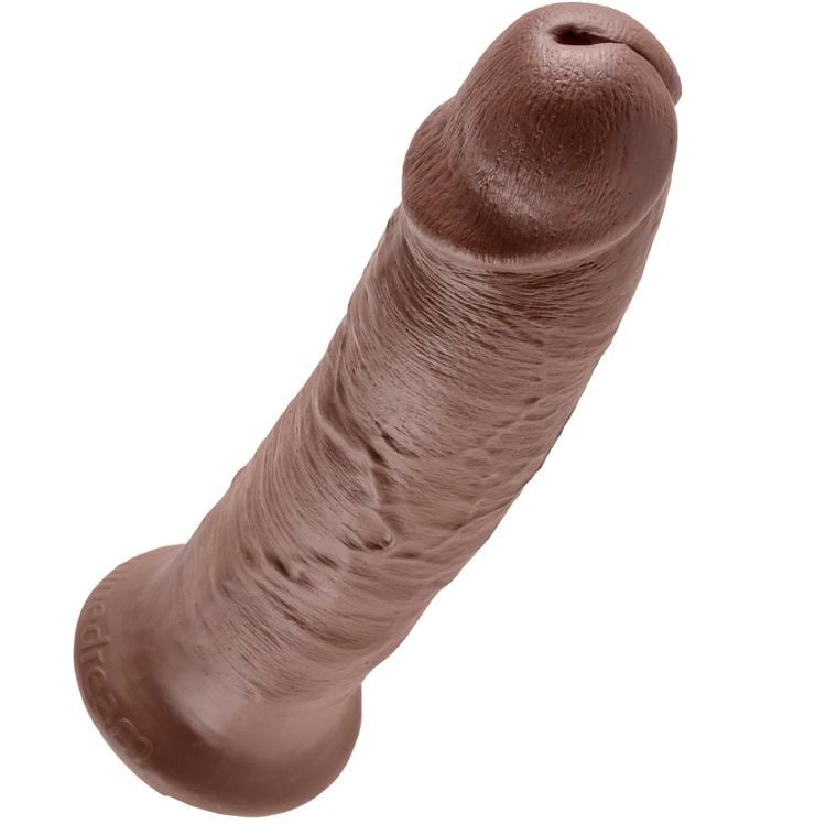 King Cock - 10 Dildo Brown 25.4 CM