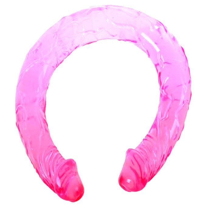 Pink Double Dong 44.5 CM