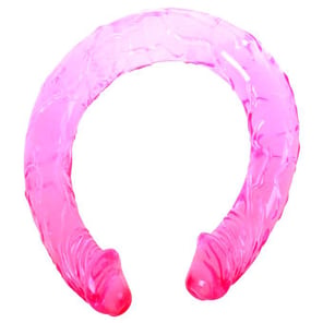 Pink Double Dong 44.5 CM