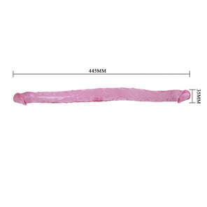 Pink Double Dong 44.5 CM