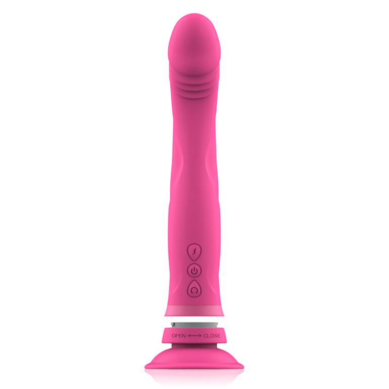 Michelangelo Pink Silicone Vibrator Dildo
