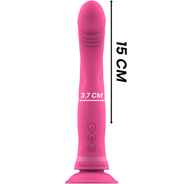 Michelangelo Pink Silicone Vibrator Dildo