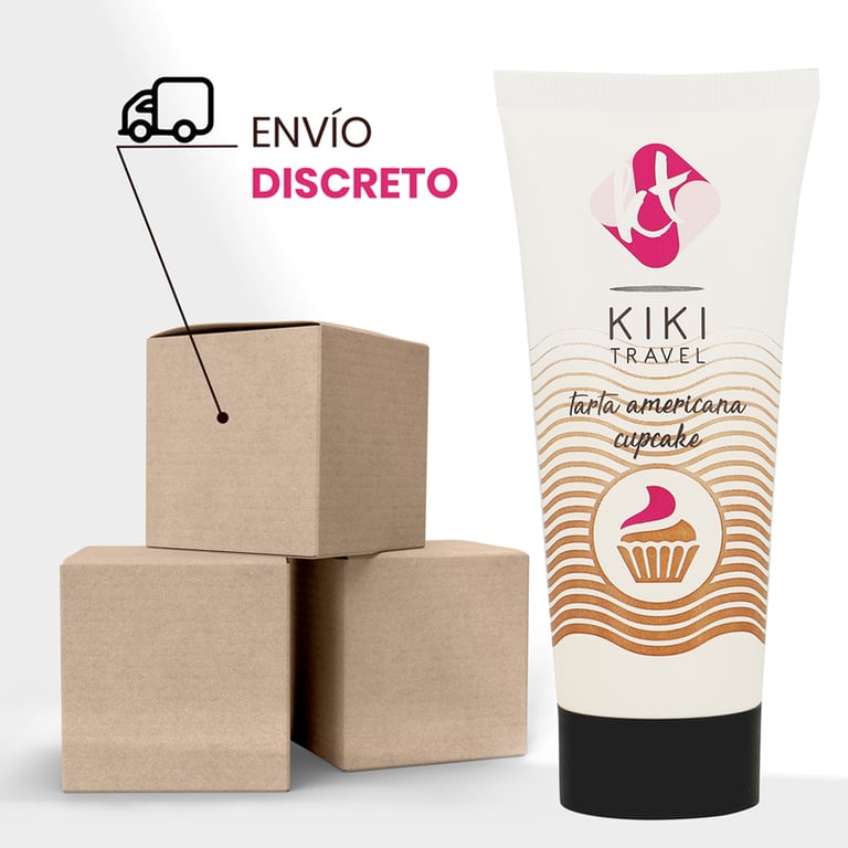 Gel Deslizante Sabor A Tarta Americana Cupcake 50 ML