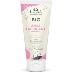 Luxuria Bio Lubricante Anal Base Agua 50 ML