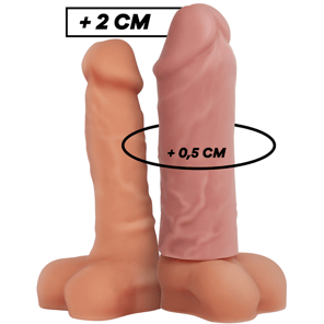 Extension De Pene Liquid Silicone V3 Natural
