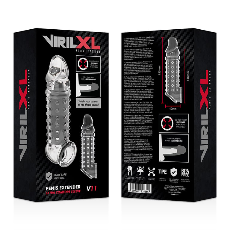 Penis Extension And Sheath V11 Transparent