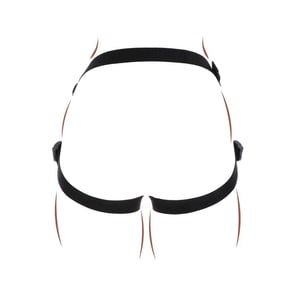 Strap-on Pleasure Harness Black