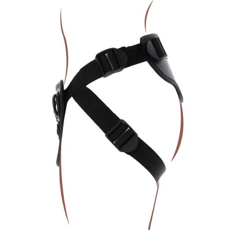Strap-on Deluxe Harness Black