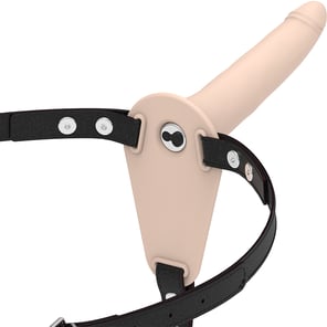 Harness - Vibrador Silicona Flesh 15 CM