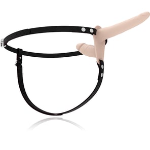 Harness - Doble Penetración Vibrador Flesh Up
