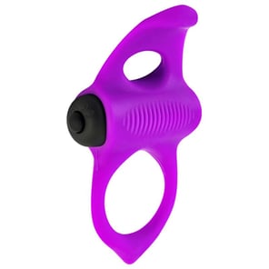 Anillo Vibrador Adrien Lastic Lingus Max Violeta: Potente Estimulador para Parejas