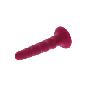 Ribbed Dong 12 CM Rojo