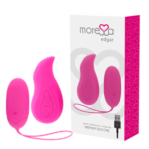 Edgar Set Duo Huevo Remoto Y Mando Con Vibración Incorporada Premium Silicone Control Remoto