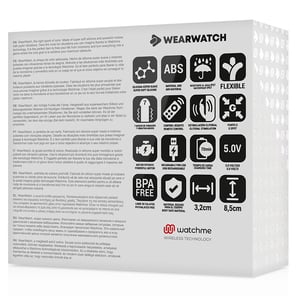 Vibrador Dual Technology Watchme Añil/níveo