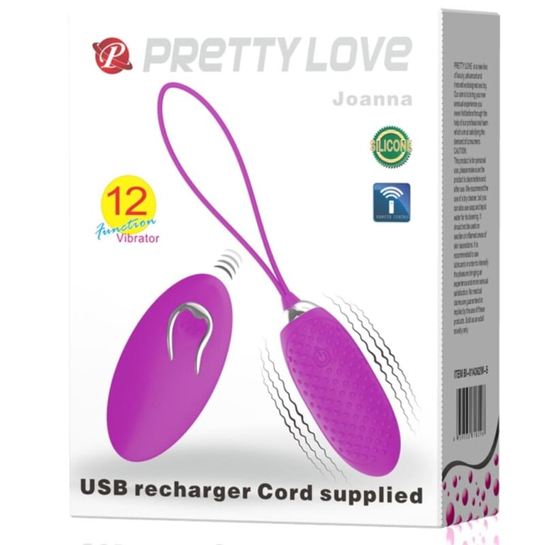 Joanna Vibrating Egg Remote Control 12 Modes