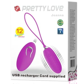 Joanna Vibrating Egg Remote Control 12 Modes