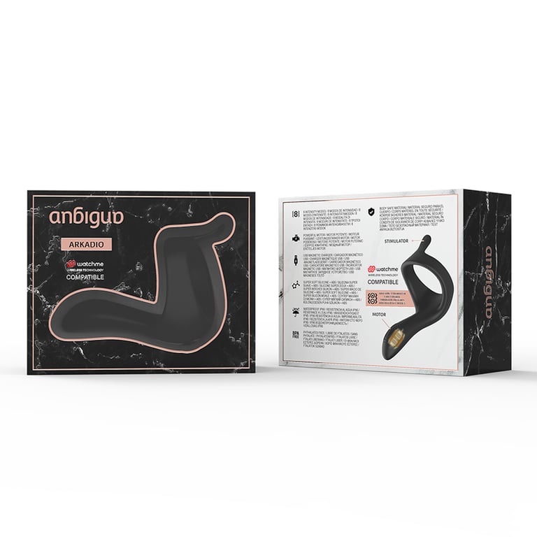 Arkadio Estimulador Glande & Perineo Compatible Con Watchme Wireless Technology