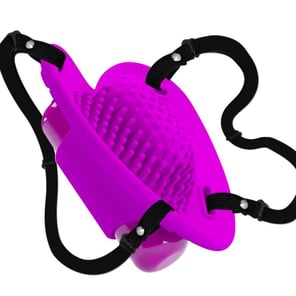 Masajeador De Clítoris Heartbeat 10 Modos De Vibración Morado