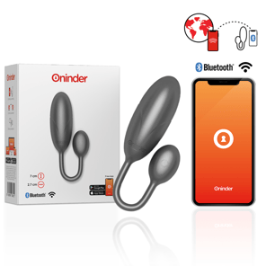 Denver Huevo Vibrador Negro 7 X 2.7 CM - App Gratuita