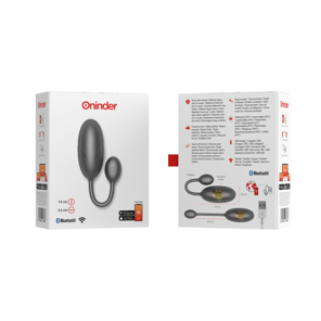 Tokyo Huevo Vibrador Negro 7.5 X 3.2 CM - App Gratuita