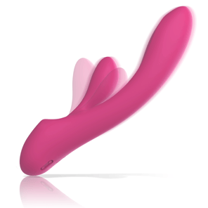 Luigi Vibrador Rabbit Silicona Liquida Rosa
