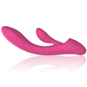 Luigi Vibrador Rabbit Silicona Liquida Rosa