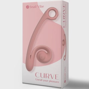 Snail Vibe - Curve Vibrator Peach