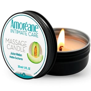 Vela de Masaje Aromática de Melón 30 ml Relajación y Cuidado de la Piel
