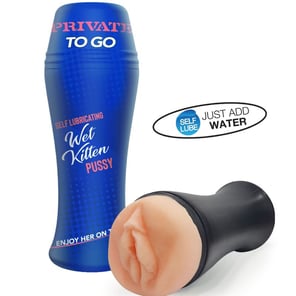 Masturbador Wet Kitten Self Lube To Go