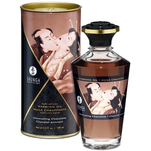 Aceite Masaje Efecto Calor Sabor Intenso Chocolate 100 ML