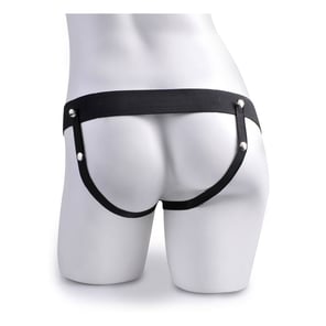 Fetish Fantasy Series - Arnés Ajustable Pene Realístico Con Testículos Squirting 19 CM