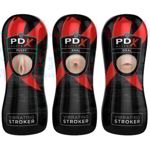 Pdx Elite - Set Masturbador Stroker 12 Unidades: 6x Vagina, 3x Ano, 3x Boca