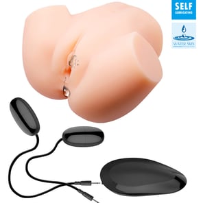 Crazy Bull - Realistic Vagina And Anus Double Vibration