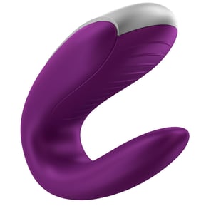 Satisfyer - Double Fun Partner Vibrator Purple