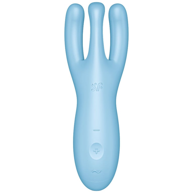 Satisfyer - Threesome 4 Vibrador App Azul