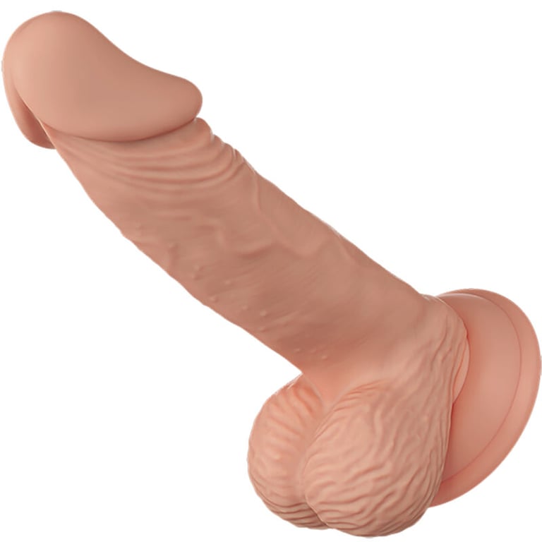 Beautiful Encounter Zebulon Flexible Realistic Dildo 19.4 CM Natural
